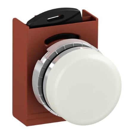 Springer Controls Co ABB Pilot Light Operator, 22mm, White P9M-LBD